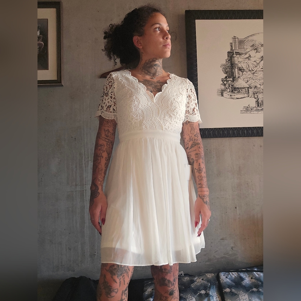 Lulus Dress Size S White